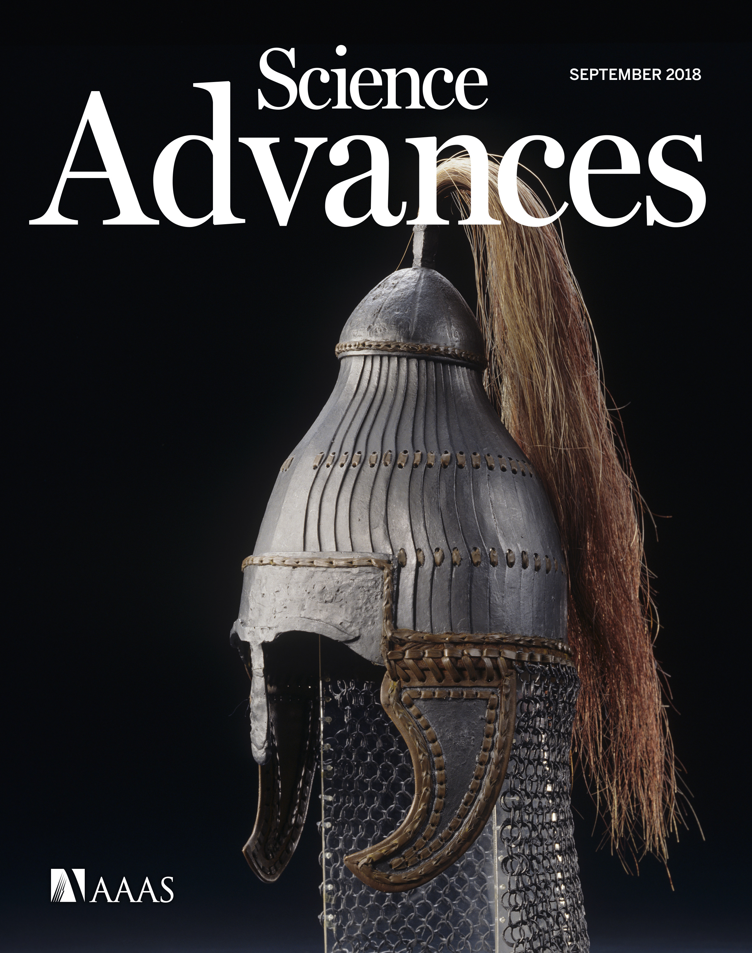 Cover of Science Advances, featuring study using the protocol.