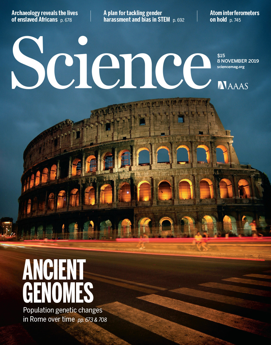 Cover of Science, featuring study using the protocol.