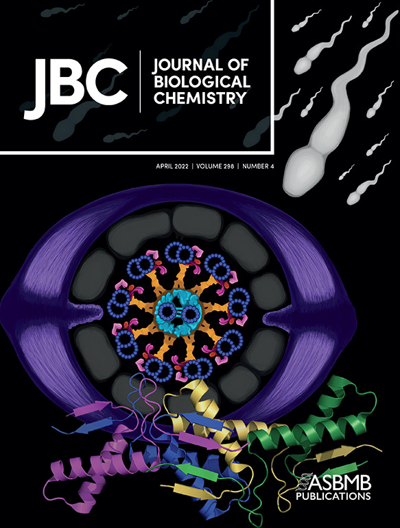 Cover of The Journal of Biological Chemistry, featuring study using the protocol.