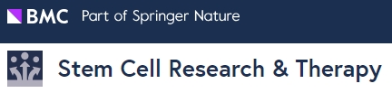 Cover of Stem Cell Research & Therapy, featuring study using the protocol.