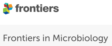 Cover of Frontiers in Microbiology, featuring study using the protocol.