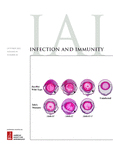Cover of Infection and Immunity, featuring study using the protocol.