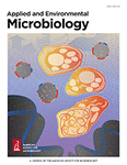 Cover of Applied and Environmental Microbiology, featuring study using the protocol.