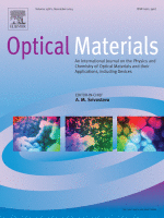 Cover of Optical Materials, featuring study using the protocol.