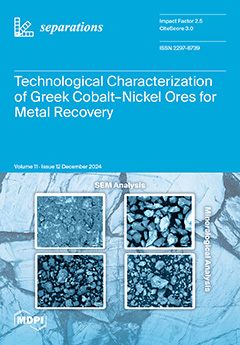 Cover of Separations, featuring study using the protocol.