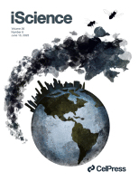 Cover of iScience, featuring study using the protocol.