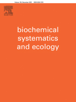Cover of Biochemical Systematics and Ecology, featuring study using the protocol.