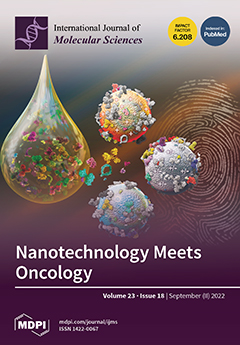 Cover of International Journal of Molecular Sciences, featuring study using the protocol.