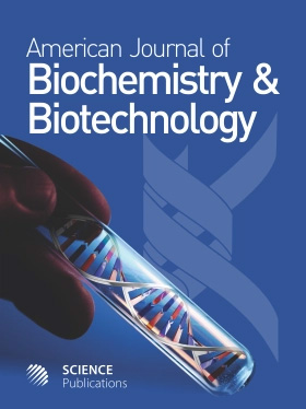 Cover of American Journal of Biochemistry and Biotechnology, featuring study using the protocol.