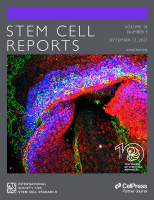 Cover of Stem Cell Reports, featuring study using the protocol.