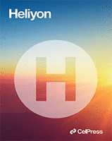 Cover of Heliyon, featuring study using the protocol.