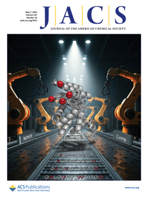 Cover of Journal of the American Chemical Society, featuring study using the protocol.