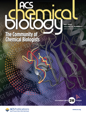 Cover of ACS Chemical Biology, featuring study using the protocol.