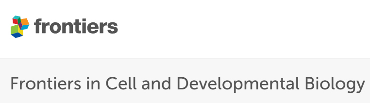 Cover of Frontiers in Cell and Developmental Biology, featuring study using the protocol.