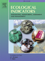 Cover of Ecological Indicators, featuring study using the protocol.