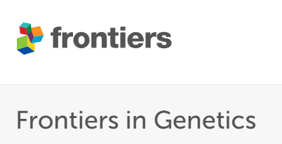 Cover of Frontiers in Genetics, featuring study using the protocol.