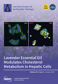 Cover of Current Issues in Molecular Biology, featuring study using the protocol.