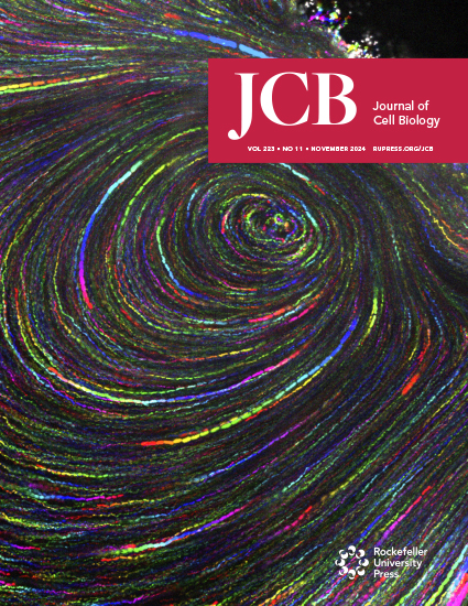 Cover of The Journal of Cell Biology, featuring study using the protocol.