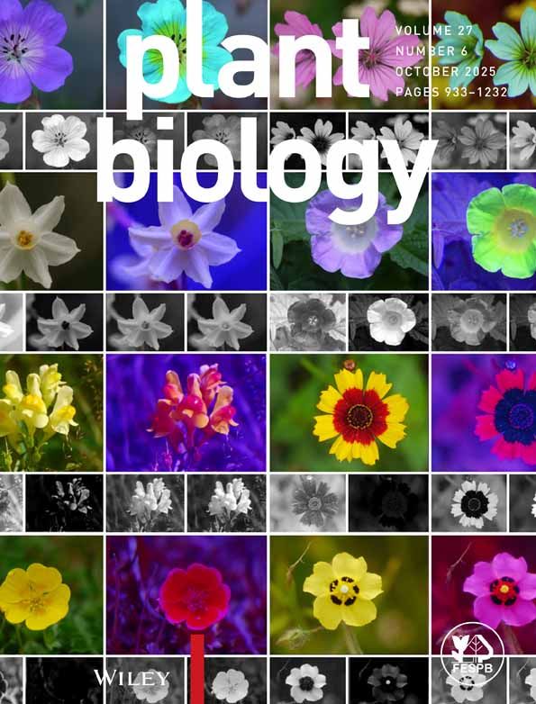 Cover of Plant Biology, featuring study using the protocol.