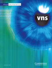 Cover of Visual Neuroscience, featuring study using the protocol.