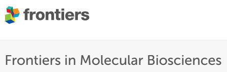 Cover of Frontiers in Molecular Biosciences, featuring study using the protocol.