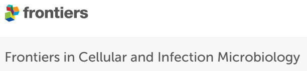 Cover of Frontiers in Cellular Infection Microbiology, featuring study using the protocol.