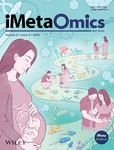 Cover of iMetaOmics, featuring study using the protocol.