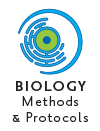 Cover of Biology Methods and Protocols, featuring study using the protocol.