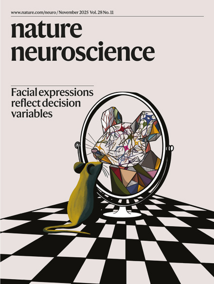 Cover of Nature Neuroscience, featuring study using the protocol.