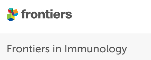 Cover of Frontiers in Immunology, featuring study using the protocol.