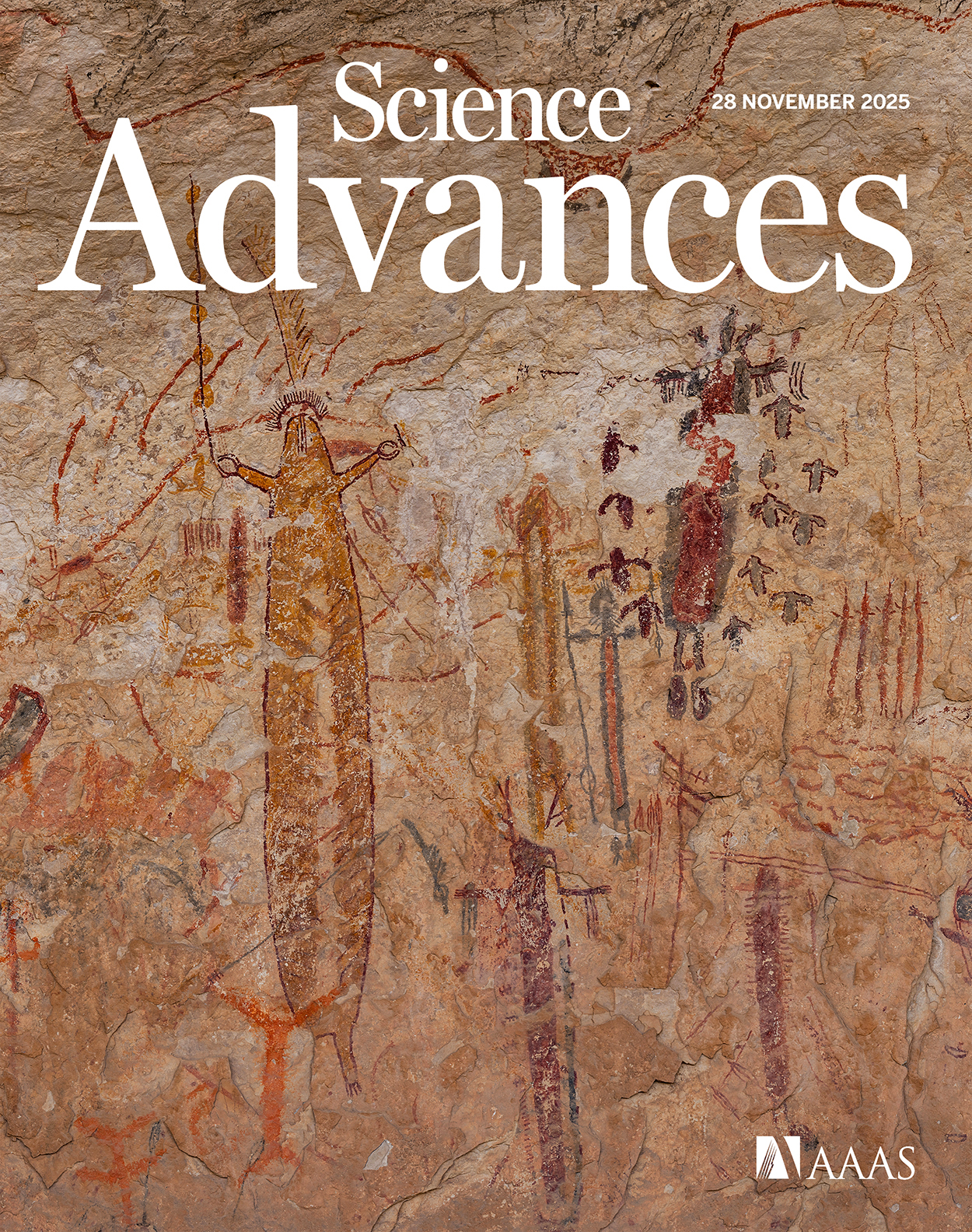 Cover of Science Advances, featuring study using the protocol.