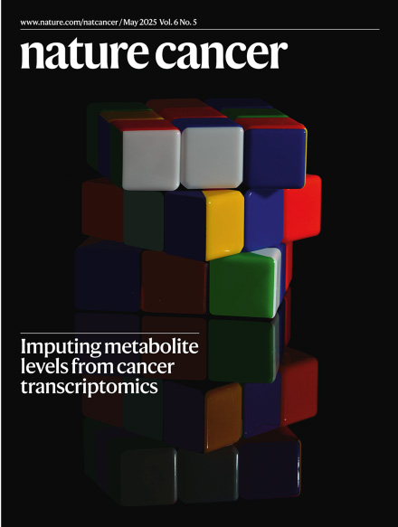Cover of Nature Cancer, featuring study using the protocol.