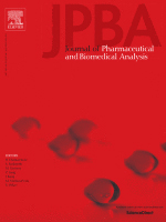 Cover of Journal of Pharmaceutical and Biomedical Analysis, featuring study using the protocol.
