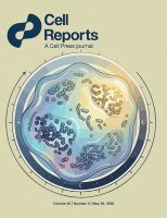 Cover of Cell Reports, featuring study using the protocol.